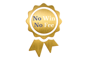 Pic of a no win no fee guarantee emblem