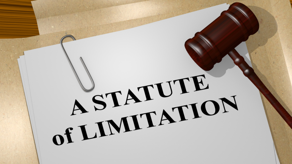 Image of the Statute of Limitations. 